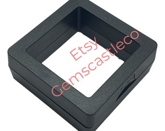 Transparent Jewelry Display Case: Floating Frame Box