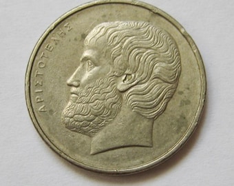 Vintage 5 Drachma Coin – Greece 1980