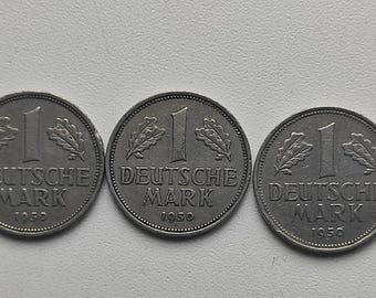 1 Deutsche Mark 1950年 ドイツ連邦共和国 硬貨 1950-J | Germany | 1 Deutsche Mark | KM# 110 | XF Choice | eBay