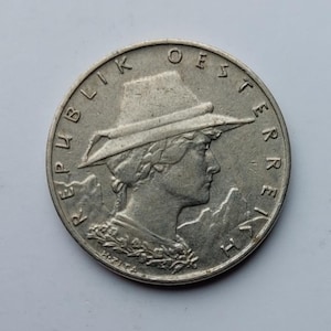 Vintage Austria Coin – 1000 Kronen 1924 – Copper-Nickel Alloy