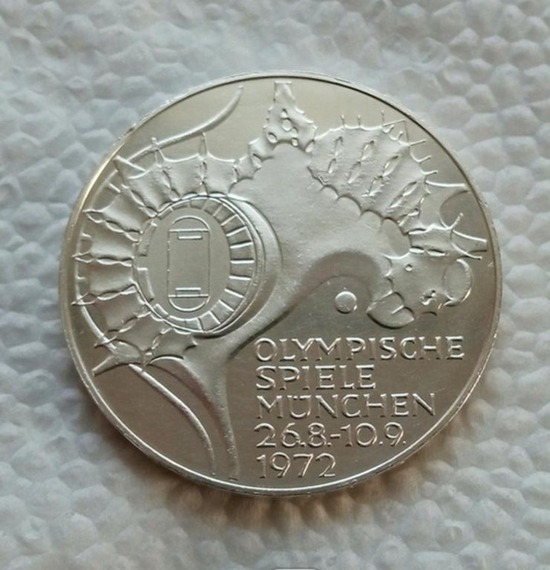 外国銭銀貨】ドイツ 10マルク銀貨 3種類 計7枚おまとめ 1972年 総重量