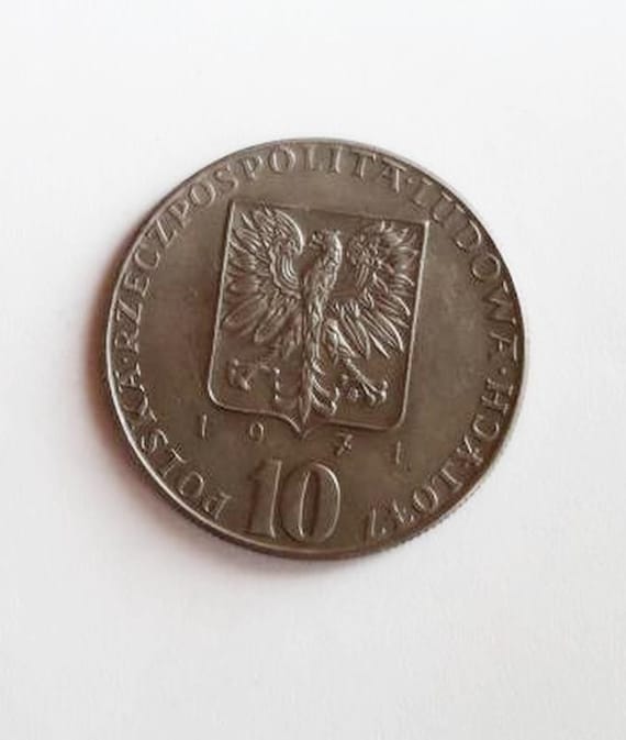 ポーランド 10 ズウォティ硬貨、1971 – 食糧計画 FAO - Etsy 日本