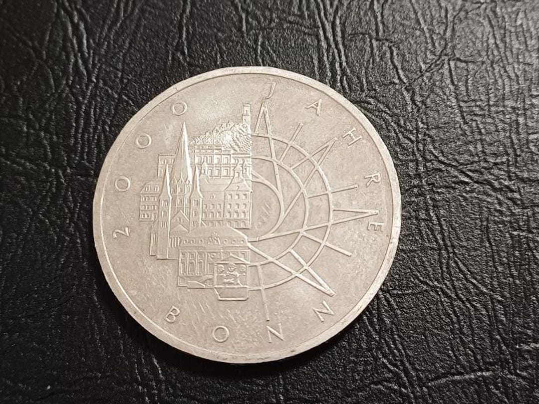 ドイツ 1989年 – 10マルク銀貨、ボン市2000年記念 - Etsy 日本