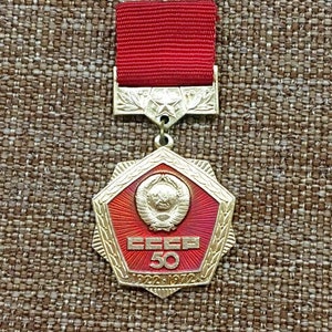 Golden Jubilee: 50 Years of the USSR Commemorative Badge