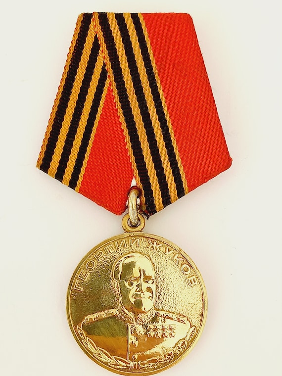 ソ連のジューコフ勲章。赤軍司令官ゲオルギー・ジューコフ。スターリン