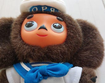ヴィンテージ チェブラーシカ ぬいぐるみ ソビエト漫画キャラクター