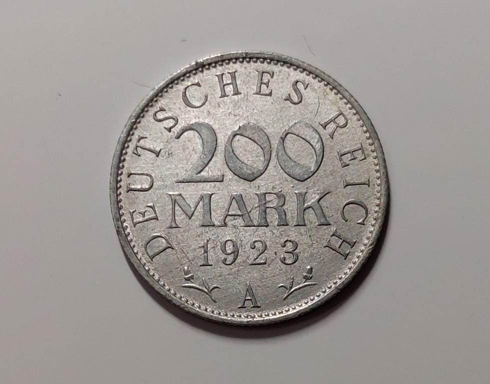 パピエルマルク - Wikipedia ドイツ ワイマール共和国200マルク(1923年