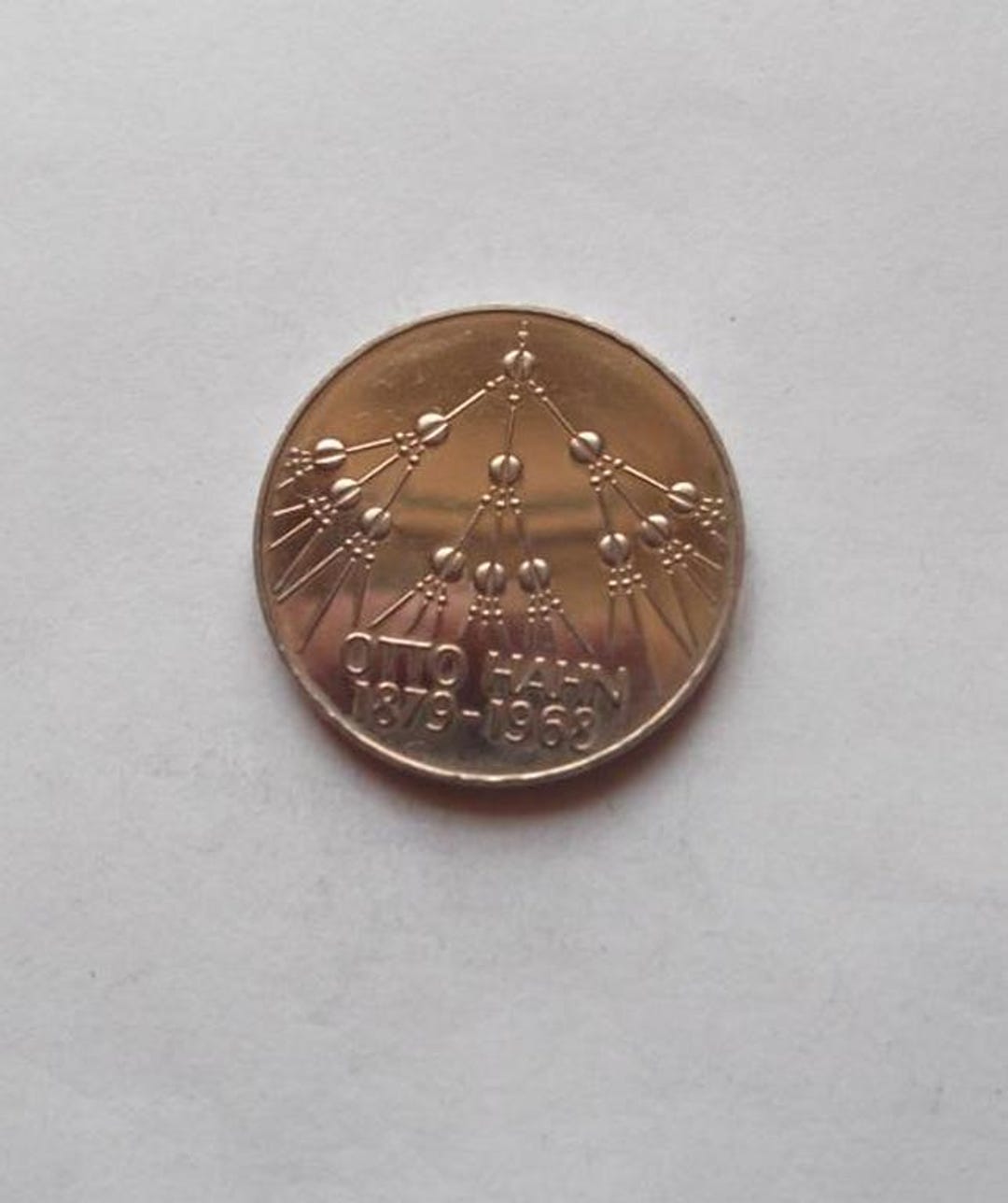 ヴィンテージ 西ドイツコイン – 5マルク 1979年 オットー・ハーン生誕100周年記念 - Etsy 日本