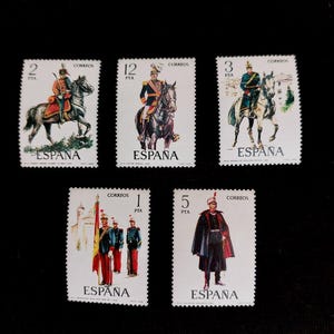 Spain 1978 &quot;Army Uniforms&quot; Stamp