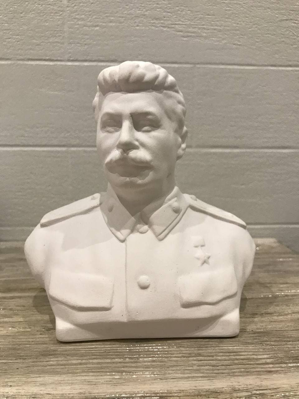 Bust Of Joseph Stalin Handmade Sculptural Plaster Uncle Etsy