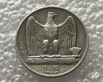 1914年イタリア2リラ銀貨XFコンディション - Etsy 日本