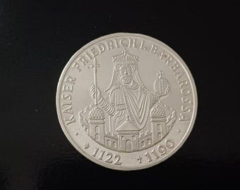 1909年 ドイツ プロイセン王国 ヴィルヘルム2世 3マルク銀貨 XF - Etsy