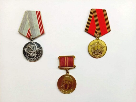 Medalla Soviética Trabajador Veterano