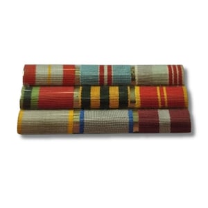WWII Veteran’s Medal Bar – Original Military Award Ribbon Bar