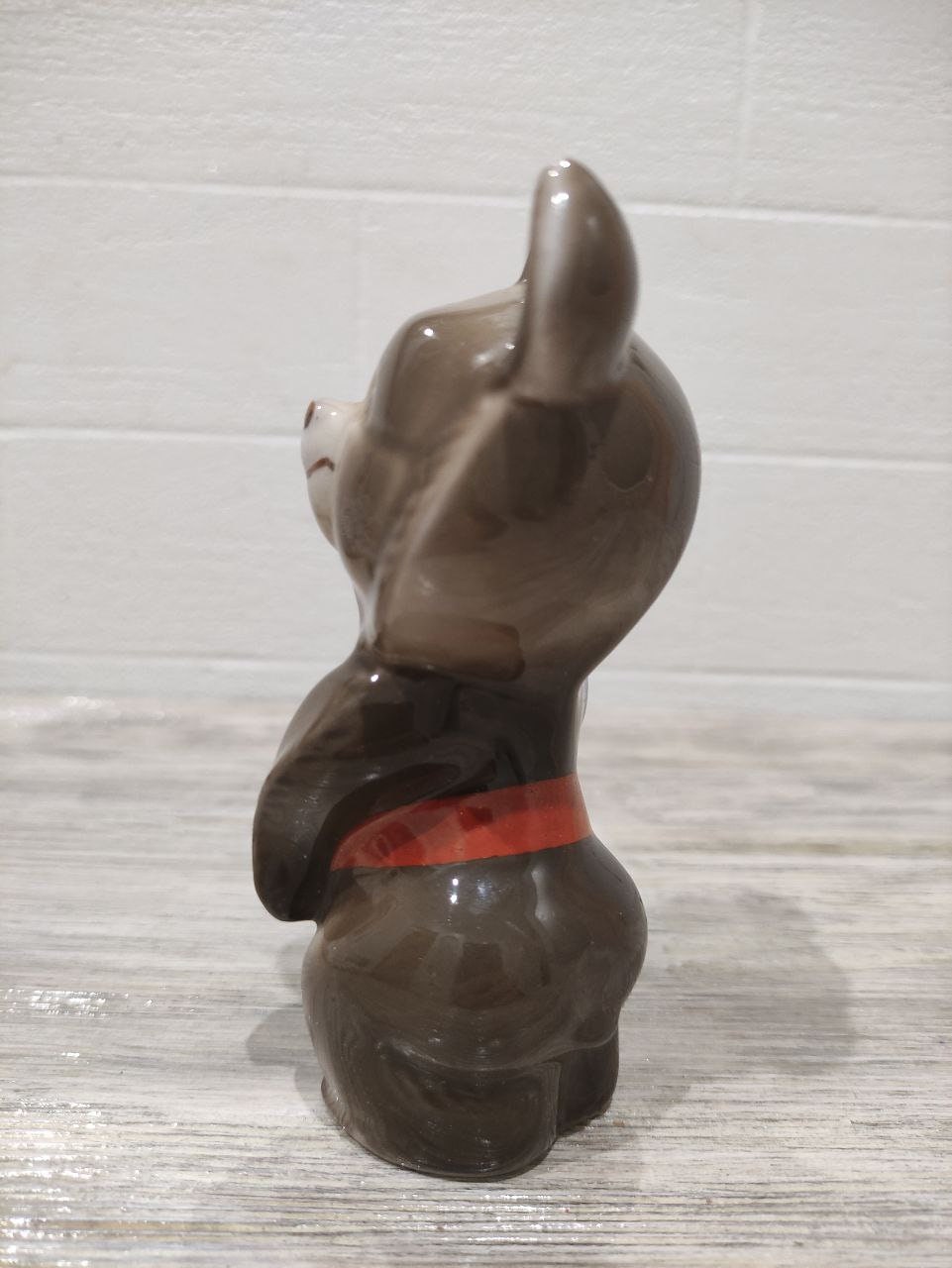 Buste Vintage Soviétique En Aluminium - Ours Des JO 80 - URSS - Occasion