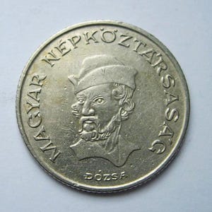 Vintage 1984 Hungary 20 Forints Coin – Iconic Hungarian Currency