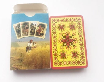 Souvenir from Ukraine. Playing cards 36 pieces with paintings by Ukrainian artists. Ukrainian artists, life, culture, history