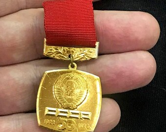 SOWJETISCHE ABZEICHEN MEDAILLE Anstecker Pins Rote Armee 1970er Jahre EUR 19,90 - DE