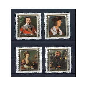 1982 Liechtenstein “Famous Guests” Stamp Set – Berühmte Gäste – Complete MNH Vintage Series