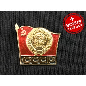 Vintage Rare 1970s Republic Badge - USSR Era Excellent condition . All the time stored in a box .