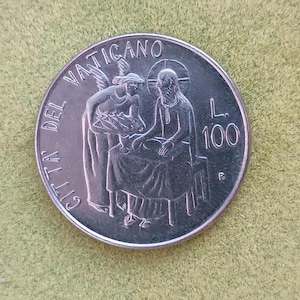 Vatican City – 100 Lire Coin – 1981 – Pope John Paul II – “The Good Shepherd”