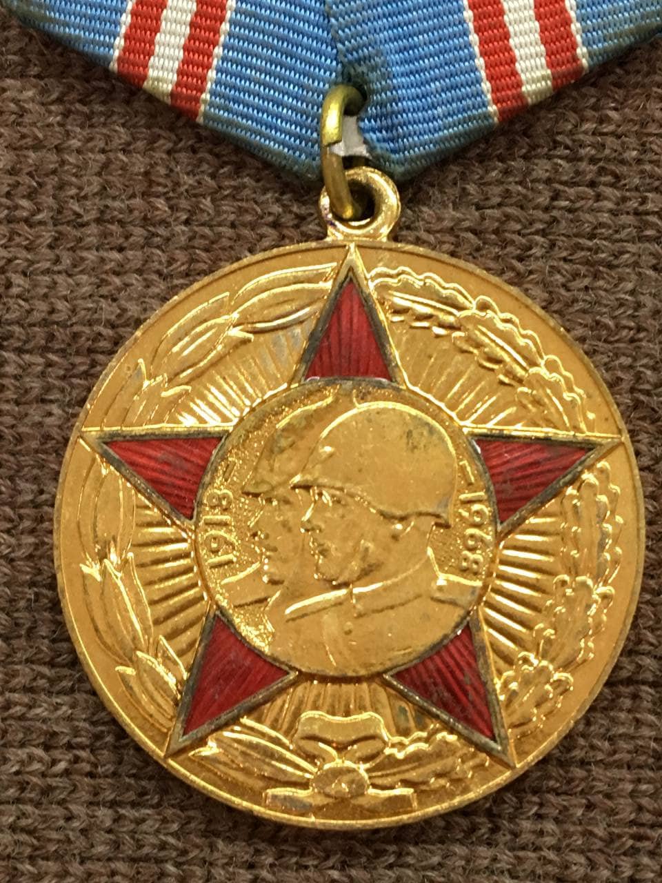 ソ連のヴィンテージ勲章、6個セット、軍章、第二次世界大戦および退役