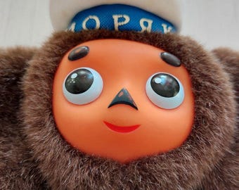 ヴィンテージ チェブラーシカ ぬいぐるみ ソビエト漫画キャラクター