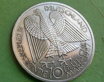 1987 ドイツ　硬貨 西ドイツ 銀貨 – 10マルク 1987年 – ベルリン750周年 – 西ドイツ記念
