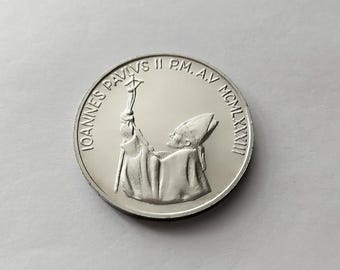 バチカン市国 – 500リラ銀貨 – 1969年 – 教皇パウロ6世 – 宗教記念