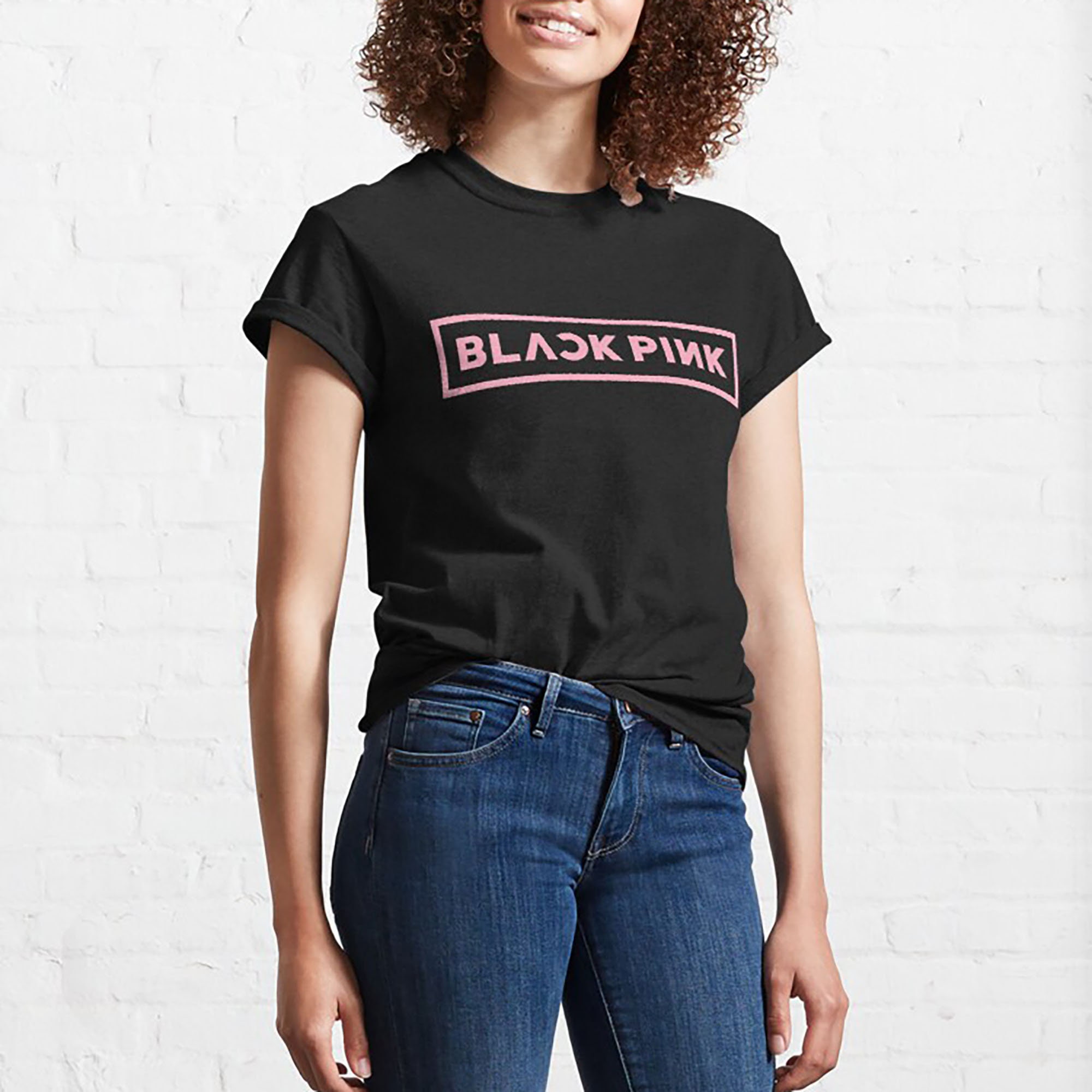 Blackpink Vintage Logo Shirt Kpop Merch Blackpink Shirt Etsy