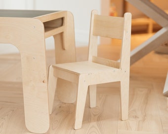 Birch Plywood Kids Chair, Toddler Size