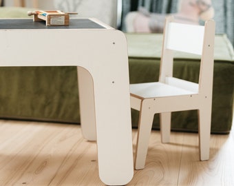 Birch Plywood Toddler Chair – Safe, Sturdy Kids Seat