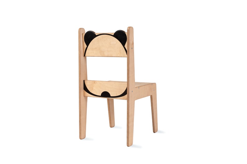 Chaise pour enfant, Chaise pour enfant, Chaise pour tout-petit animal, Chaise panda image 3