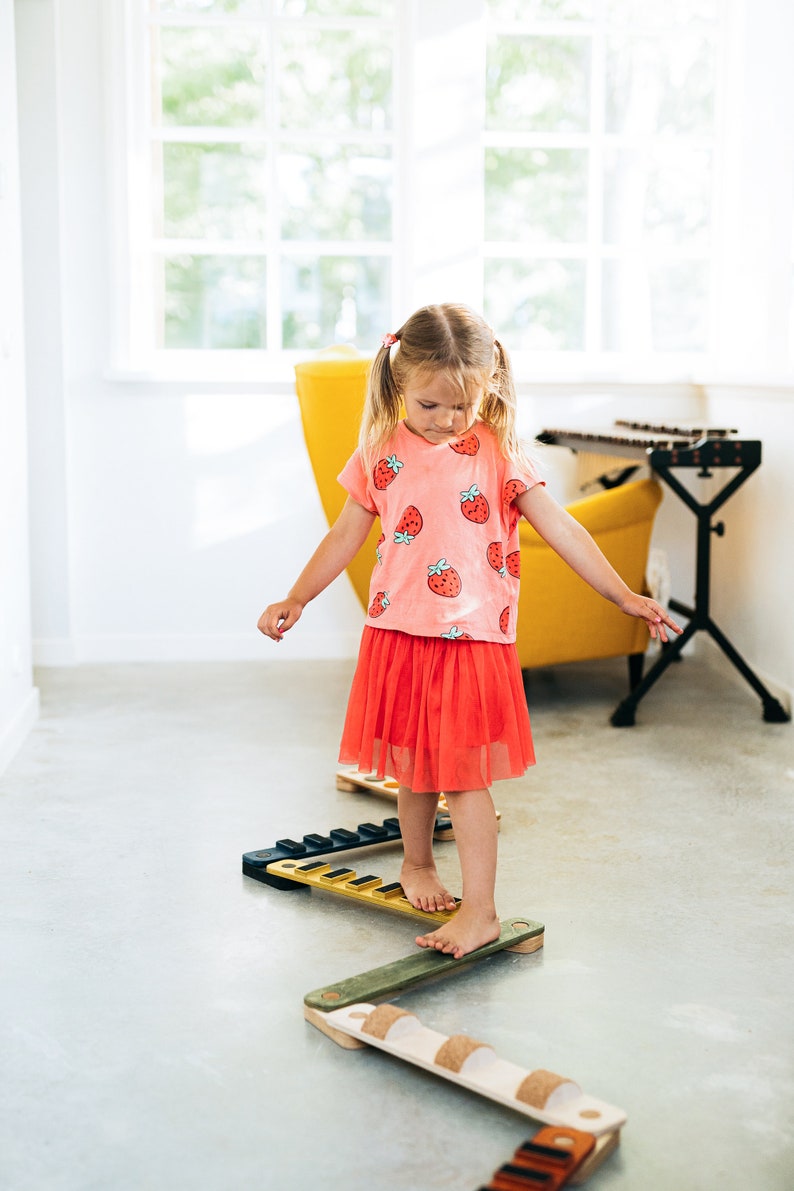 Balance Beam For Kids Colorful