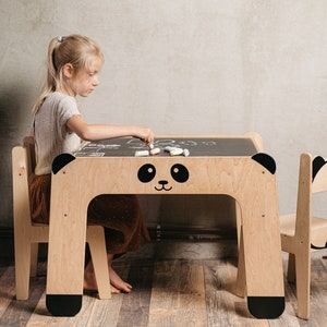 Chaise pour enfant, Chaise pour enfant, Chaise pour tout-petit animal, Chaise panda image 6