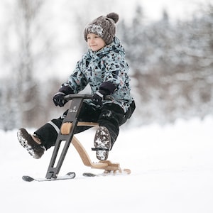 Snow Balance Bike Wiu, Winter Ski Fahrrad für Kinder, Sled Ski Bike, Kleinkind-Laufrad