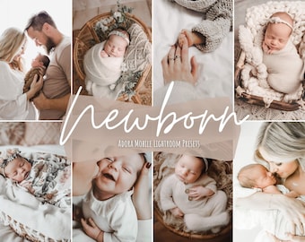 Mobile Lightroom Presets, Instagram Presets, Iphone Presets, Mom Blogger Presets, Family Presets, Cream Presets, Light Airy Baby Presets