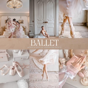 Presety do baletu w programie Lightroom: jasna, zwiewna fotografia taneczna (urządzenia mobilne i komputery stacjonarne)