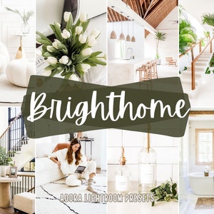 10 Bright Home Lightroom Presets Mobile Real Estate Presets Indoor Presets, Instagram Presets Light Airy Presets Minimal Aestheticc Presets