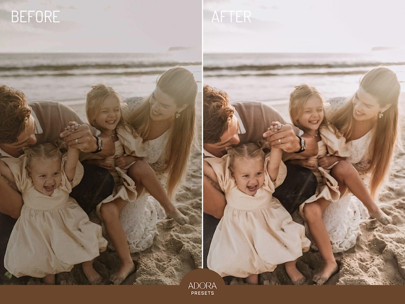 10 Family Mobile Presets Lightroom, Outdoor Presets, Warm Family Presets, Portrait Presets, Instagram Presets, Nature Presets, Family Filter image 6