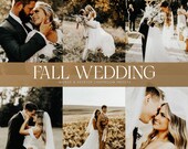 10 FALL Wedding Lightroom Mobile Presets, Outdoor Presets, Autumn Presets, Warm Presets, Creamy Presets, Boho  Presets, Beige Presets