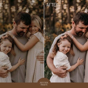 10 Family Mobile Presets Lightroom, Outdoor Presets, Warm Family Presets, Portrait Presets, Instagram Presets, Nature Presets, Family Filter image 5