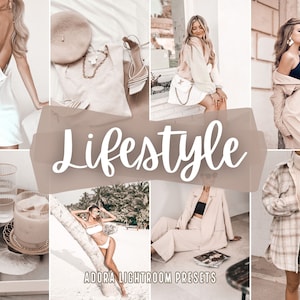 10 Lifestyle Lightroom Mobile Preset, Bright Blogger Preset, Travel Preset, Instagram Presets, Natural Aesthetic Preset, Light Airy Presets