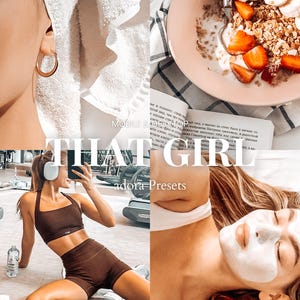 Lightroom Presets Clean Girl, Lifestyle Presets, Blogger Presets, That Girl Presets, Natural Look Presets, Mobile Bright Light Filters