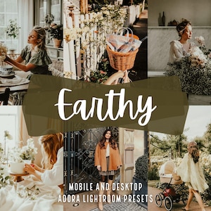 10 Earthy Presets Lightroom Mobile, Moody Nature Outdoor Presets, Dark Travel Blogger Presets, Nordic Presets, Desktop Presets, Adventure