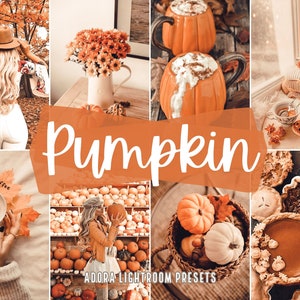 10 Fall Presets Lightroom Mobile, Halloween Presets, Instagram Presets, Fall Blogger Presets, Autumn Presets, Aesthetic Presets, Fall Filter