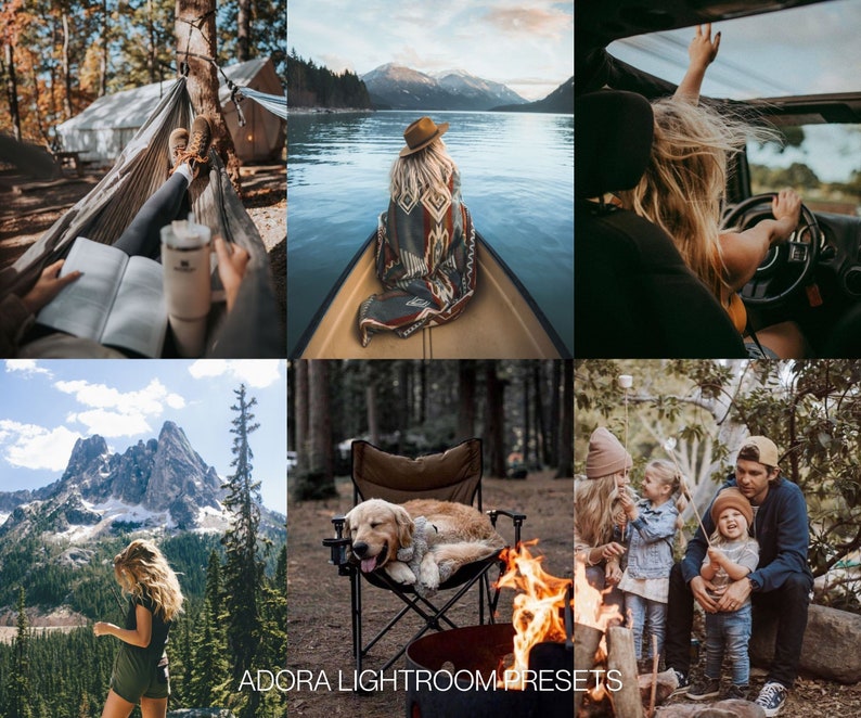 10 Outdoor Mobile Lightroom Presets Stimmungsvoll Wandern Blogger Presets Natur Dunkle Erdtöne Abenteuer Influencer Desktop Presets Reise Dng Bild 2