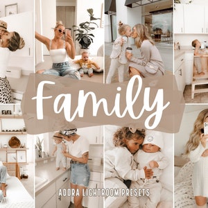 10 Mobile Lightroom Presets, Bright Blogger Mom Presets, White Indoor Presets, Family Presets, Instagram Presets, Light Airy Photo Editing
