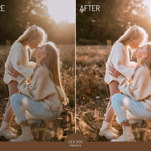 10 Family Mobile Presets Lightroom, Outdoor Presets, Warm Family Presets, Portrait Presets, Instagram Presets, Nature Presets, Family Filter image 9