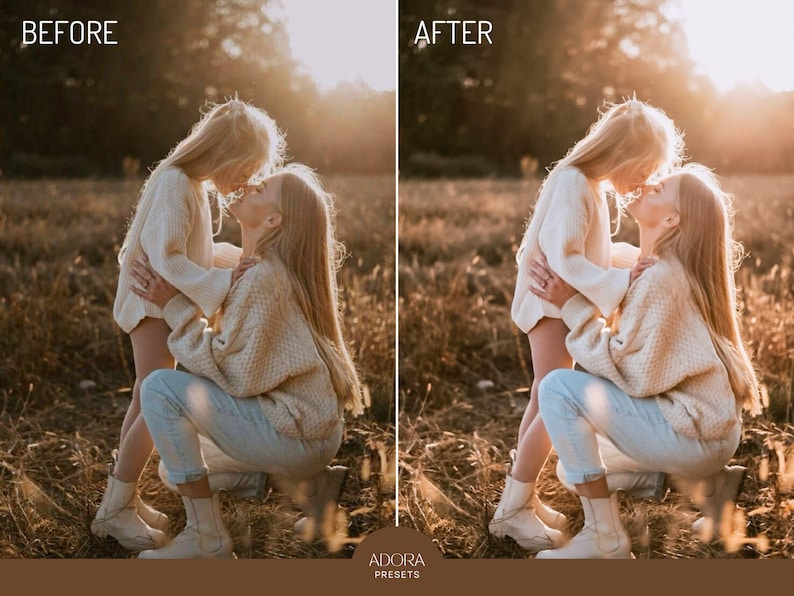 10 Family Mobile Presets Lightroom, Outdoor Presets, Warm Family Presets, Portrait Presets, Instagram Presets, Nature Presets, Family Filter image 9